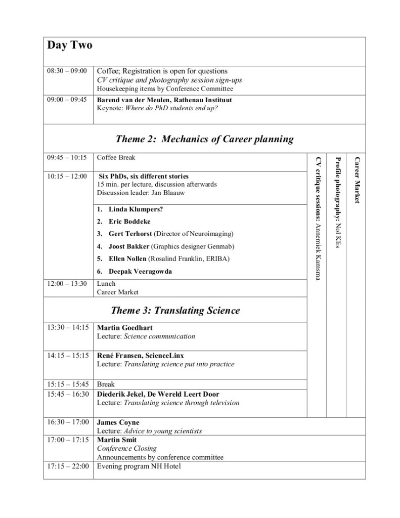 Conference Schedule-2013day 2